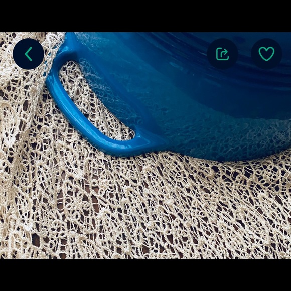 Lodge Enameled Cast Iron 6 Quart Dutch Oven Heavy DutyCookware Pot, Indigo Blue - Picture 4 of 4